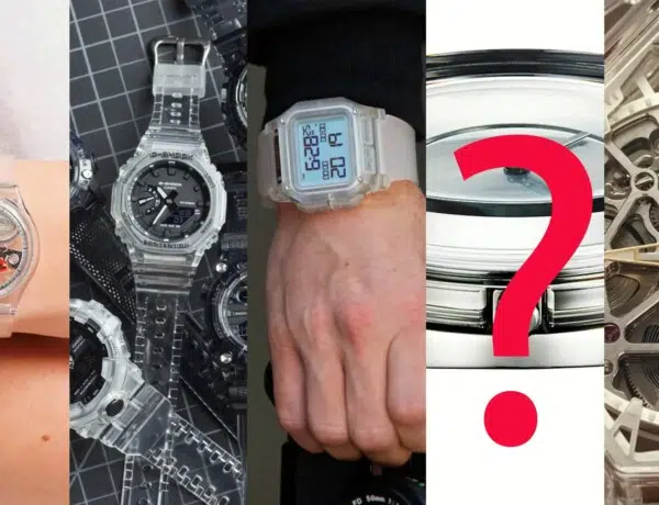 top 5 montres transparentes une min