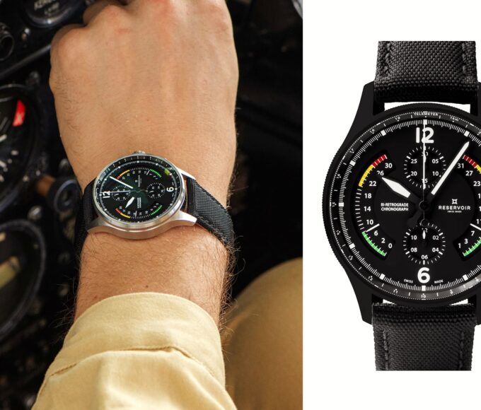 reservoir airfight chronograph une min