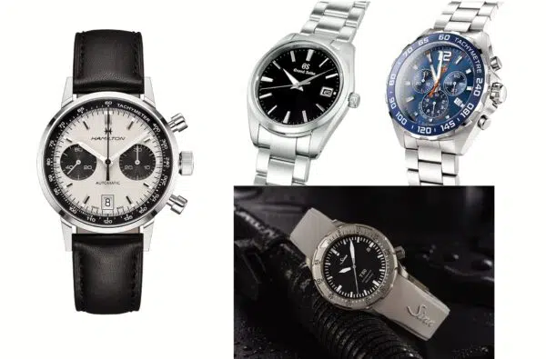 4 montres moins 3000 euros une min