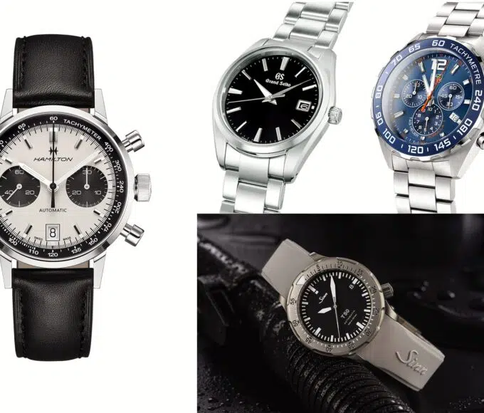 4 montres moins 3000 euros une min