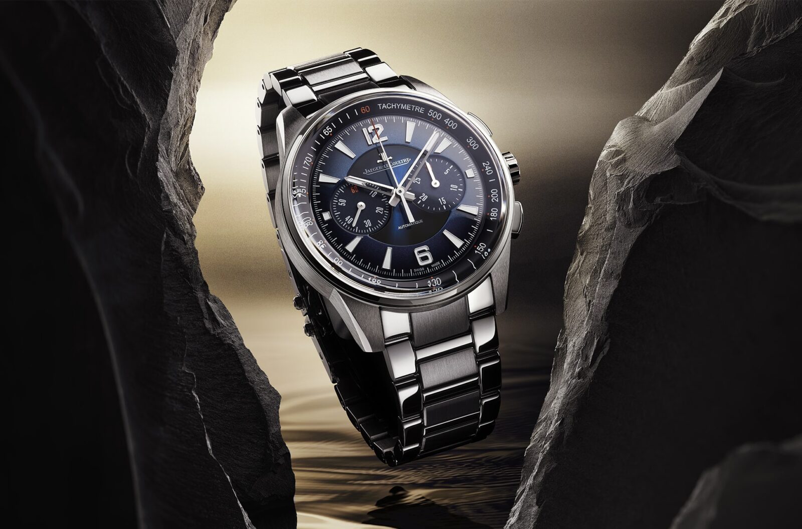 jaeger lecoultre polarischronograph 2023 steel q9028181 une min