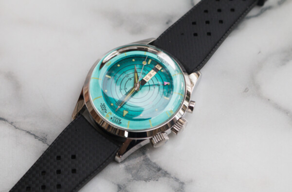 montre vulcain nautical heritage collaboration ocarat boitier