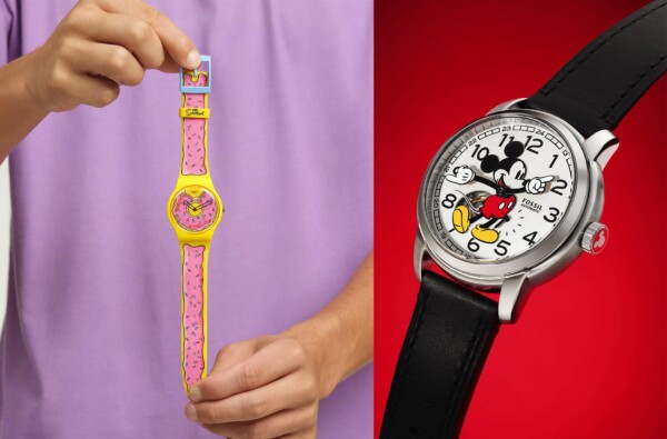 montres mickey simpons une min