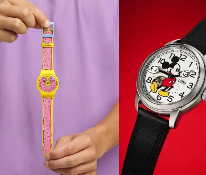montres mickey simpons une min