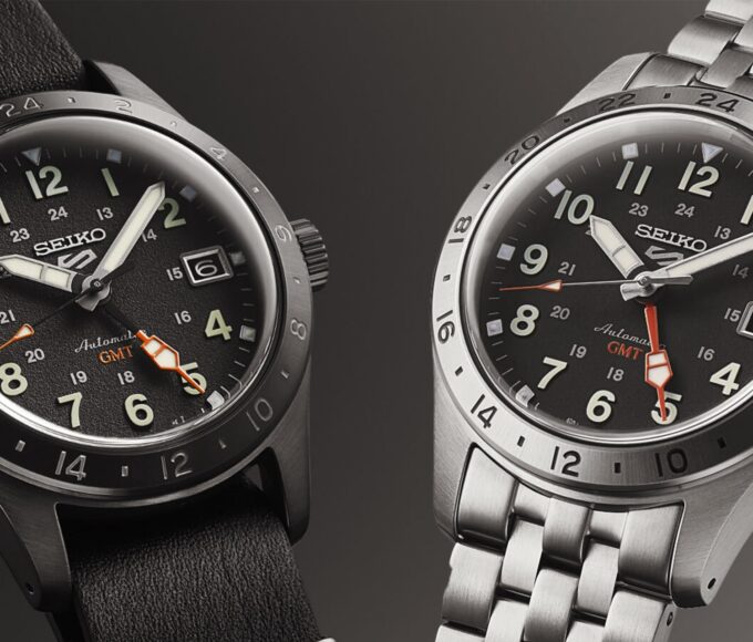 seiko 5 sports field gmt ssk023 ssk025 une min