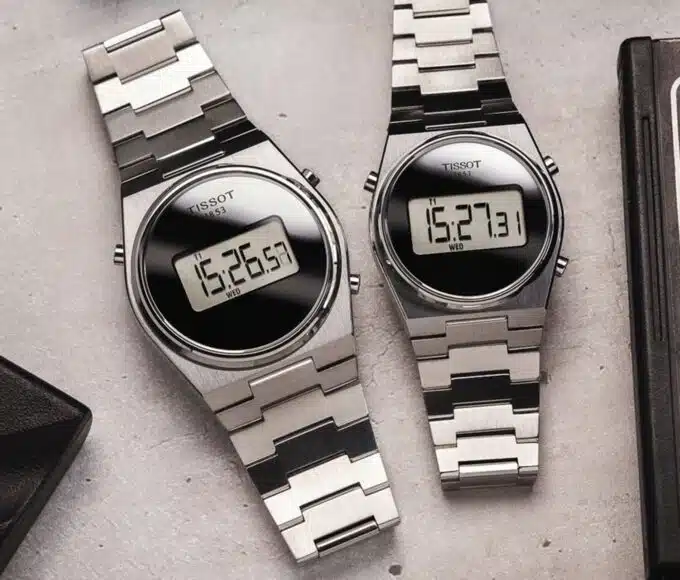 tissot prx digital une min