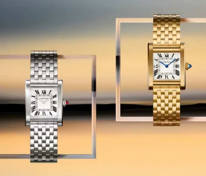 5 montres cartier