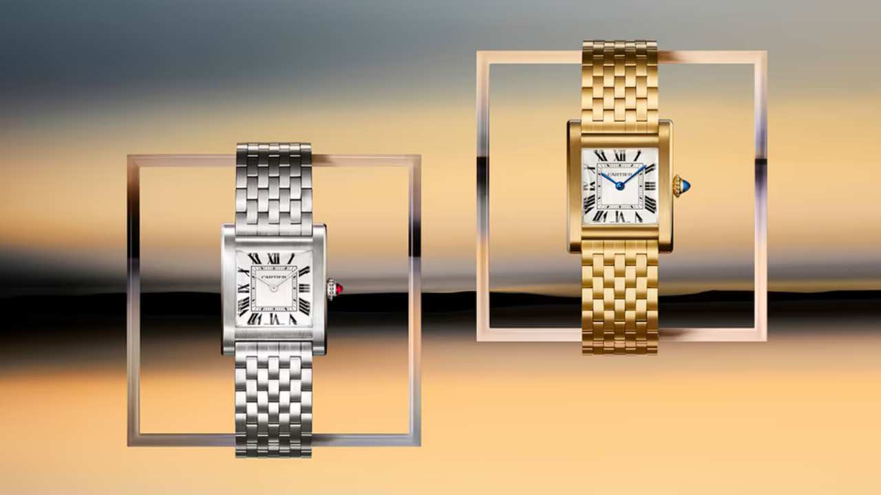 5 montres cartier
