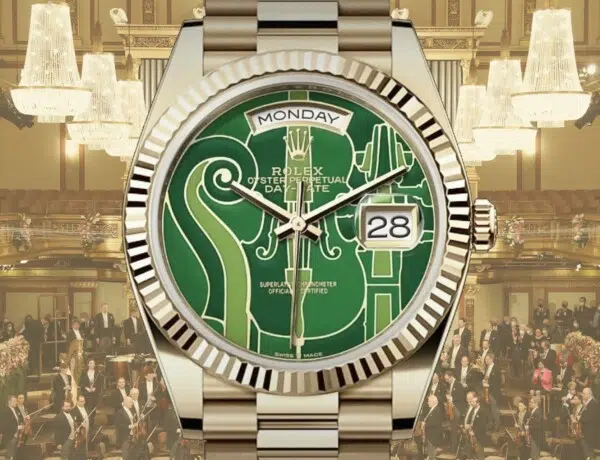 rolex vienna philharmonic day date dial une min