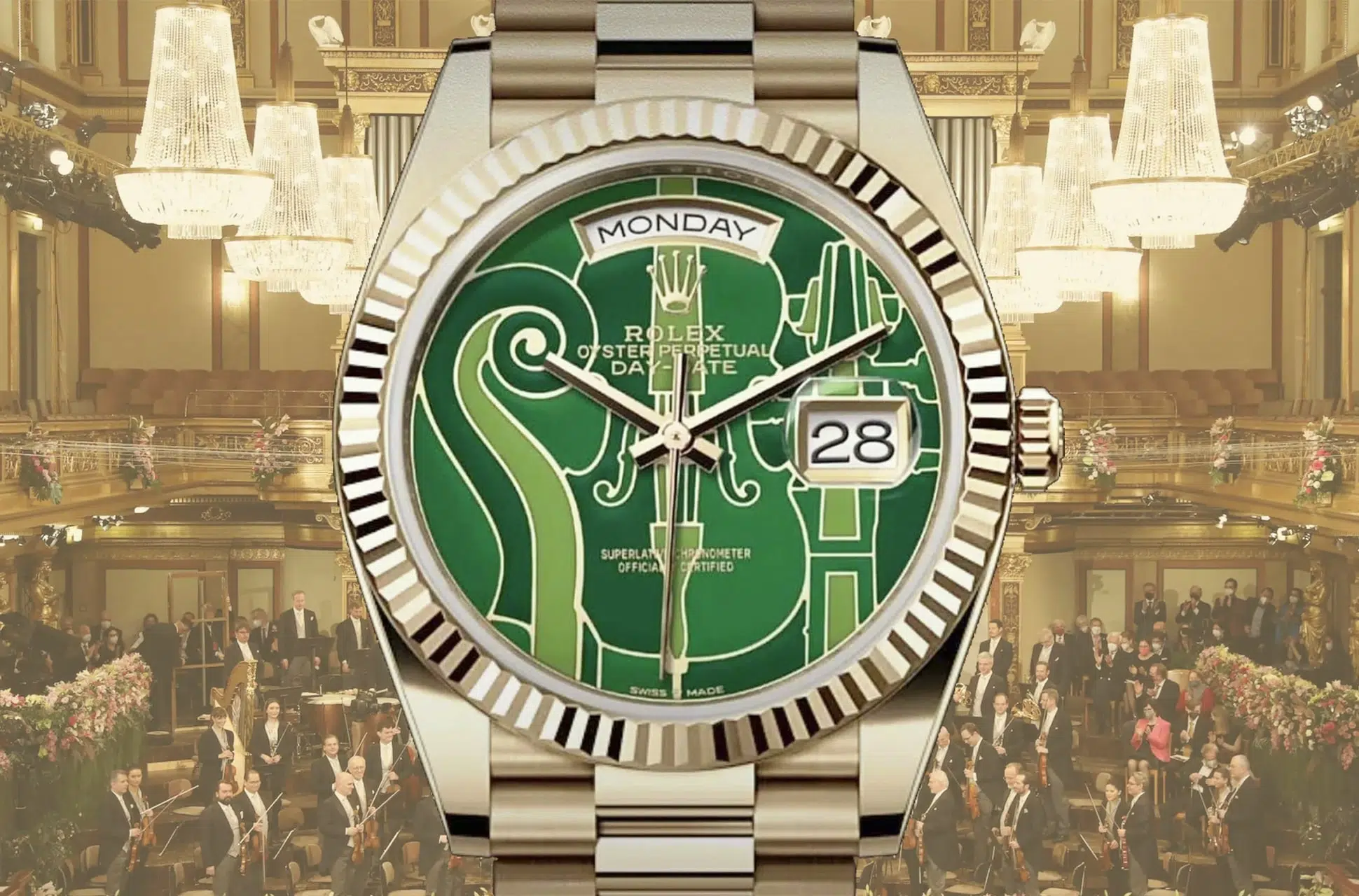 Vienne fin de siècle Rolex : une Day-Date 36 ultra rare en hommage au