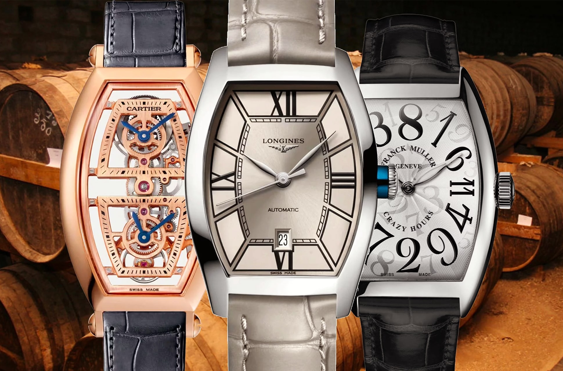 top 6 montres tonneau une min