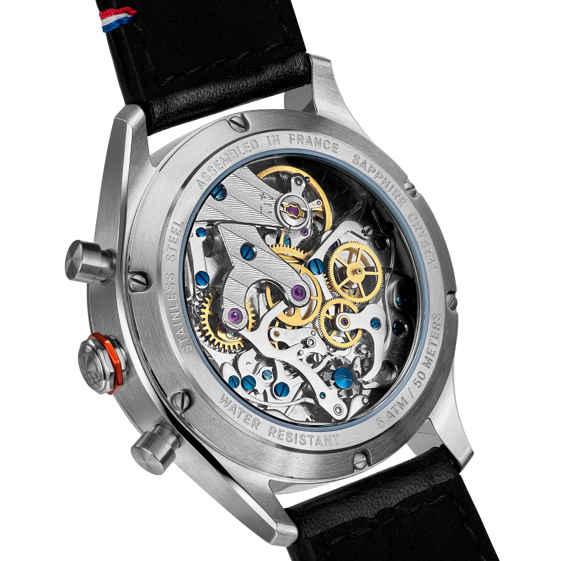 allure chronographe manuel mouvement bracelet bleu montres francaise 39mm 3000x jpg