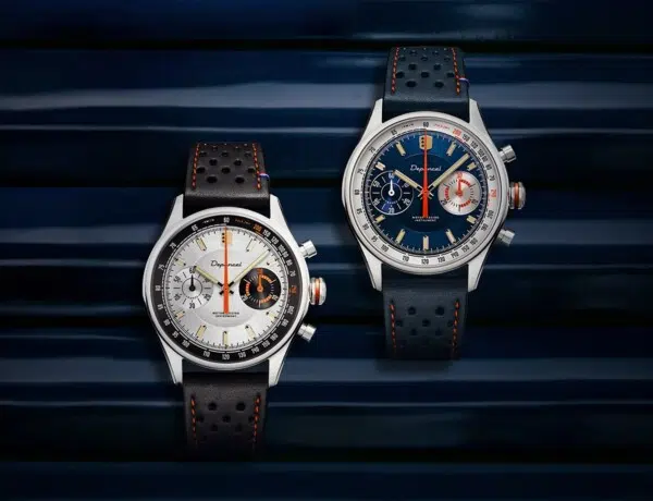 allure chronographe manuel cadran bleu bracelet bleu silver montres francaise 39 mm une min