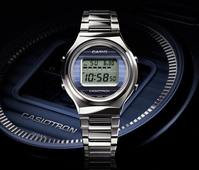 casiotron 50th anniversary trn50 une min