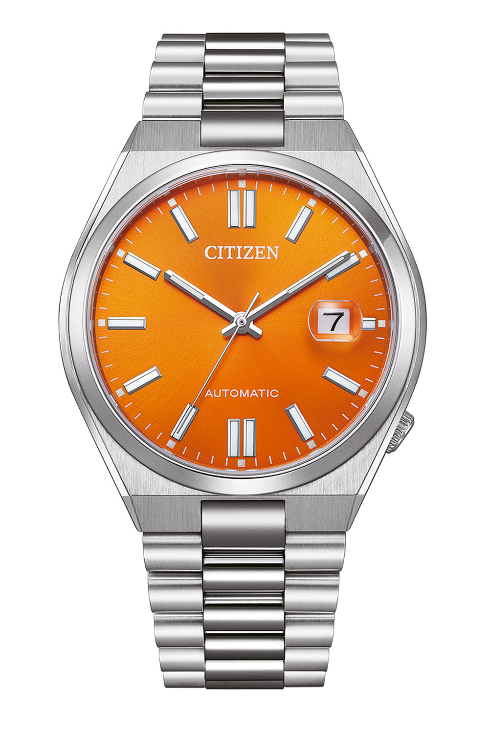 citizen tsuyosa automatic orange nj0151 88z