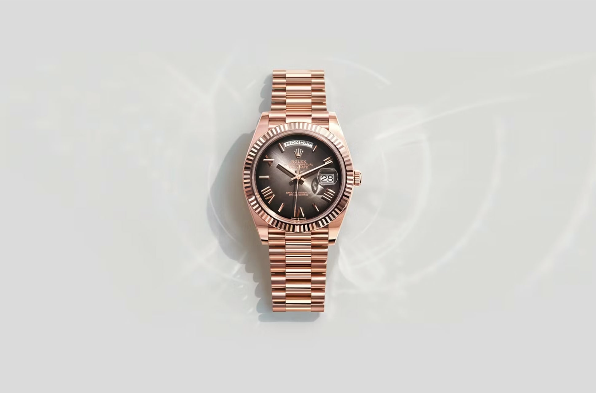 perpetual arts rolex and cinema day date une min