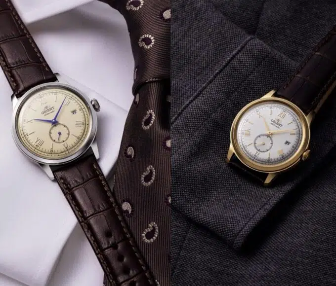 orient bambino 38 small seconds une min