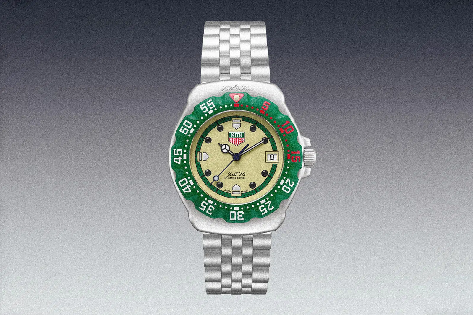 tag heuer formula 1 kith stainless steel profile 2