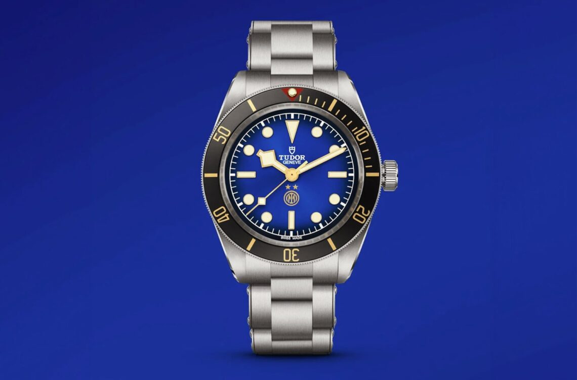 tudor black bay 58 inter milan gradient blue m79030n une min