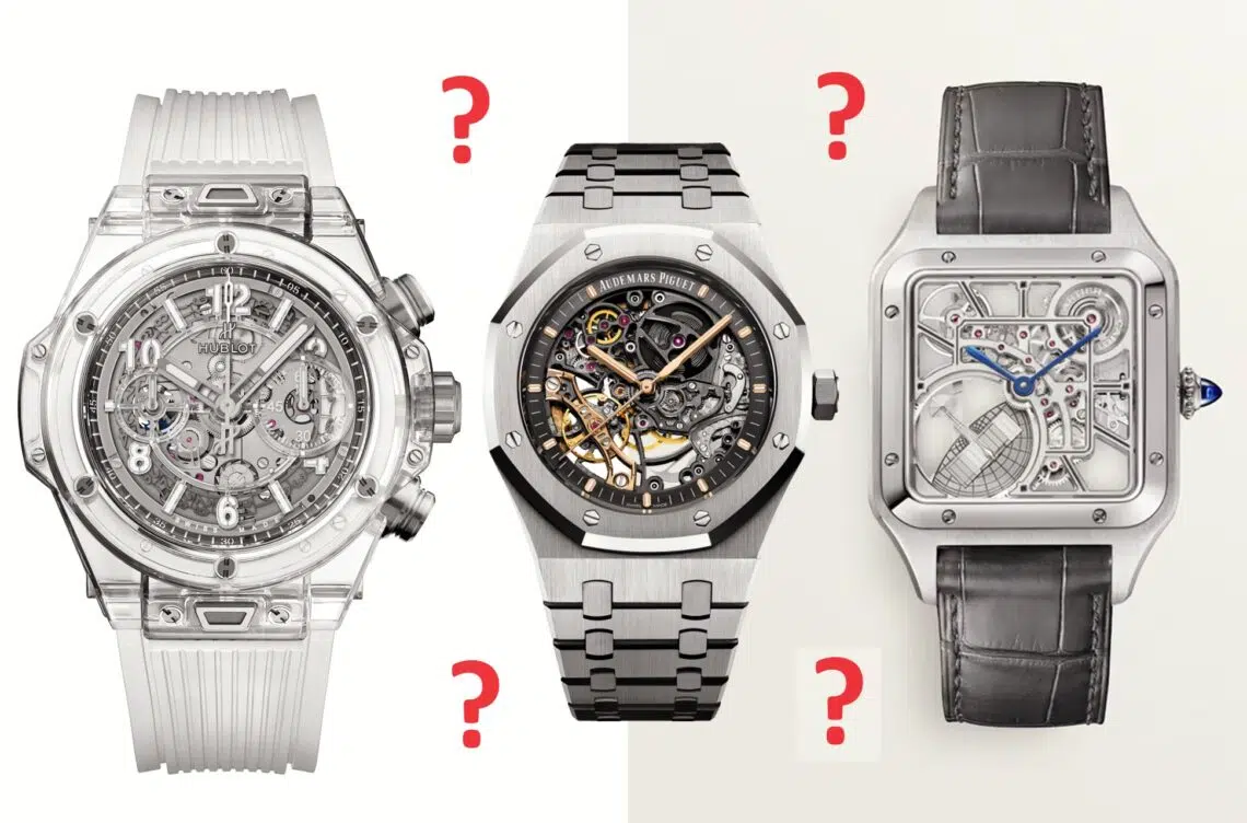 top 5 montres squelettes une