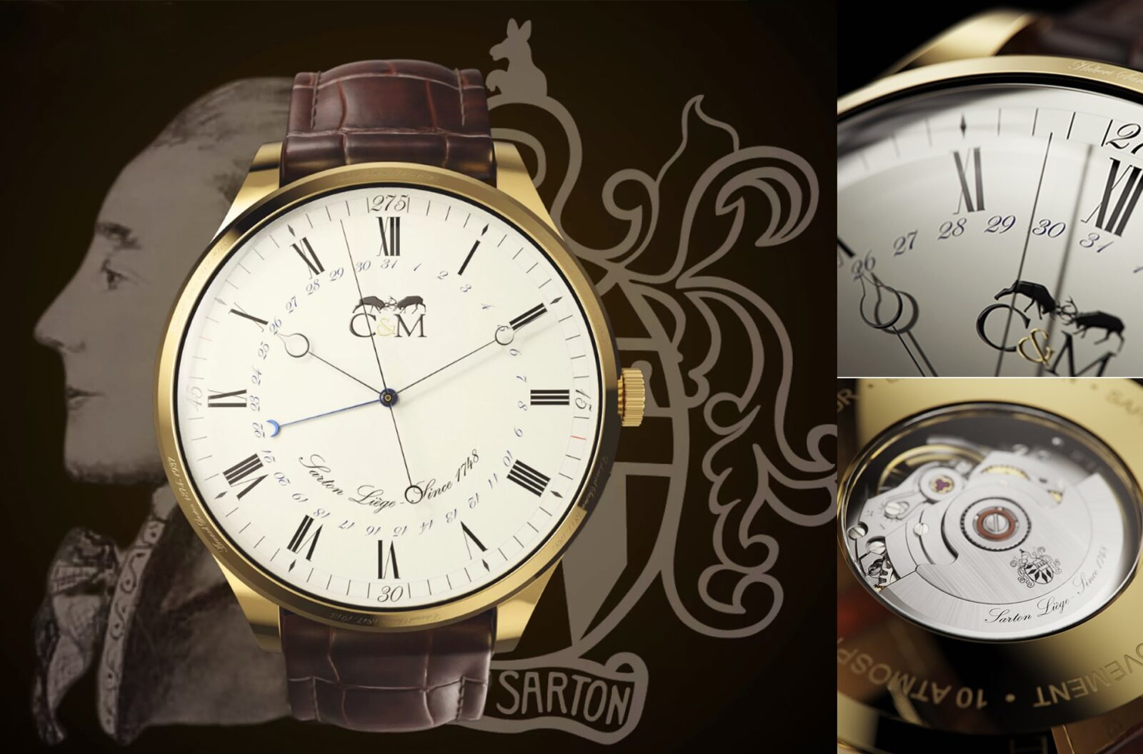 col&macarthur collection sarton 1748 une min new