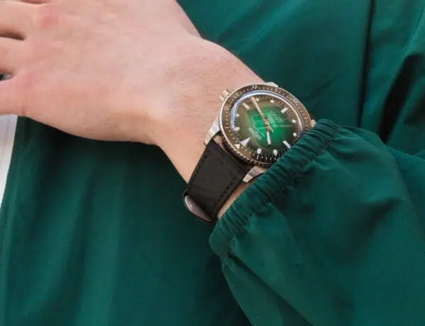 vulcain skindiver vert collaboration ocarat test mr montre