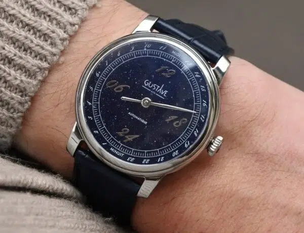 gustave cie aventurine dial silver une min