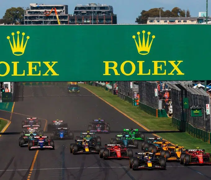 rolex sponsor f1 une min