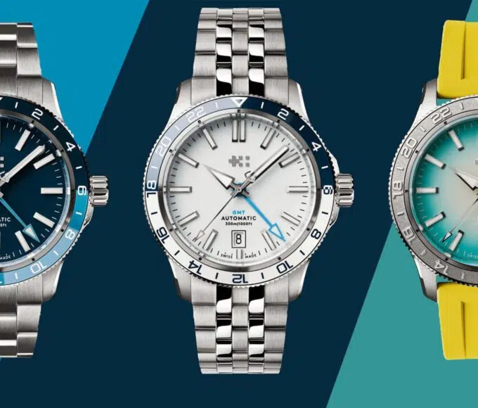 christopher ward c60 trident pro 300 gmt une min
