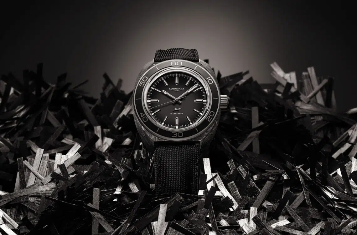 longines ultra chron carbon une min