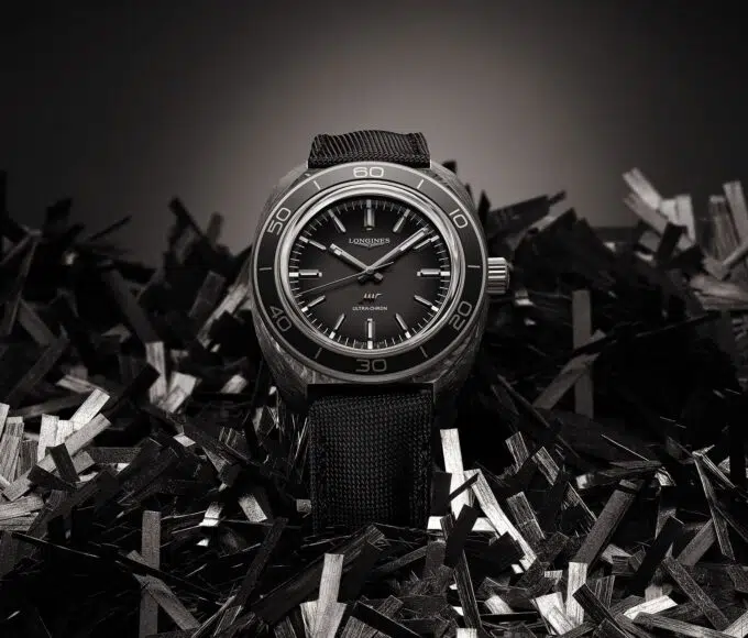 longines ultra chron carbon une min