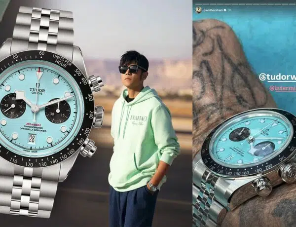 tudor black bay chrono turquoise une min