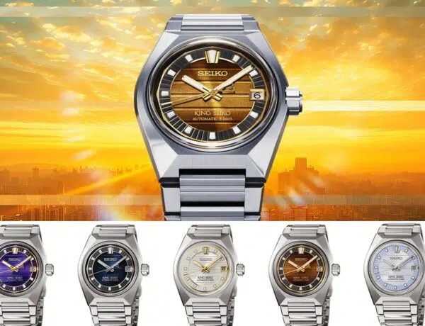 montre king seiko vanac automatic 8l cadran sunrise dore edition limitee collection une min