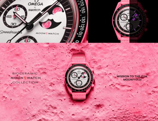 moonswatch mission to pink moonphase une min