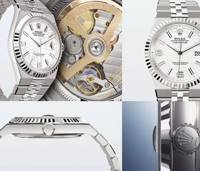rolex land dweller une min