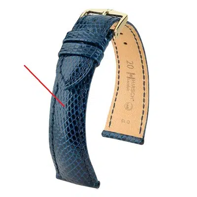 bracelet montre matiere lezard