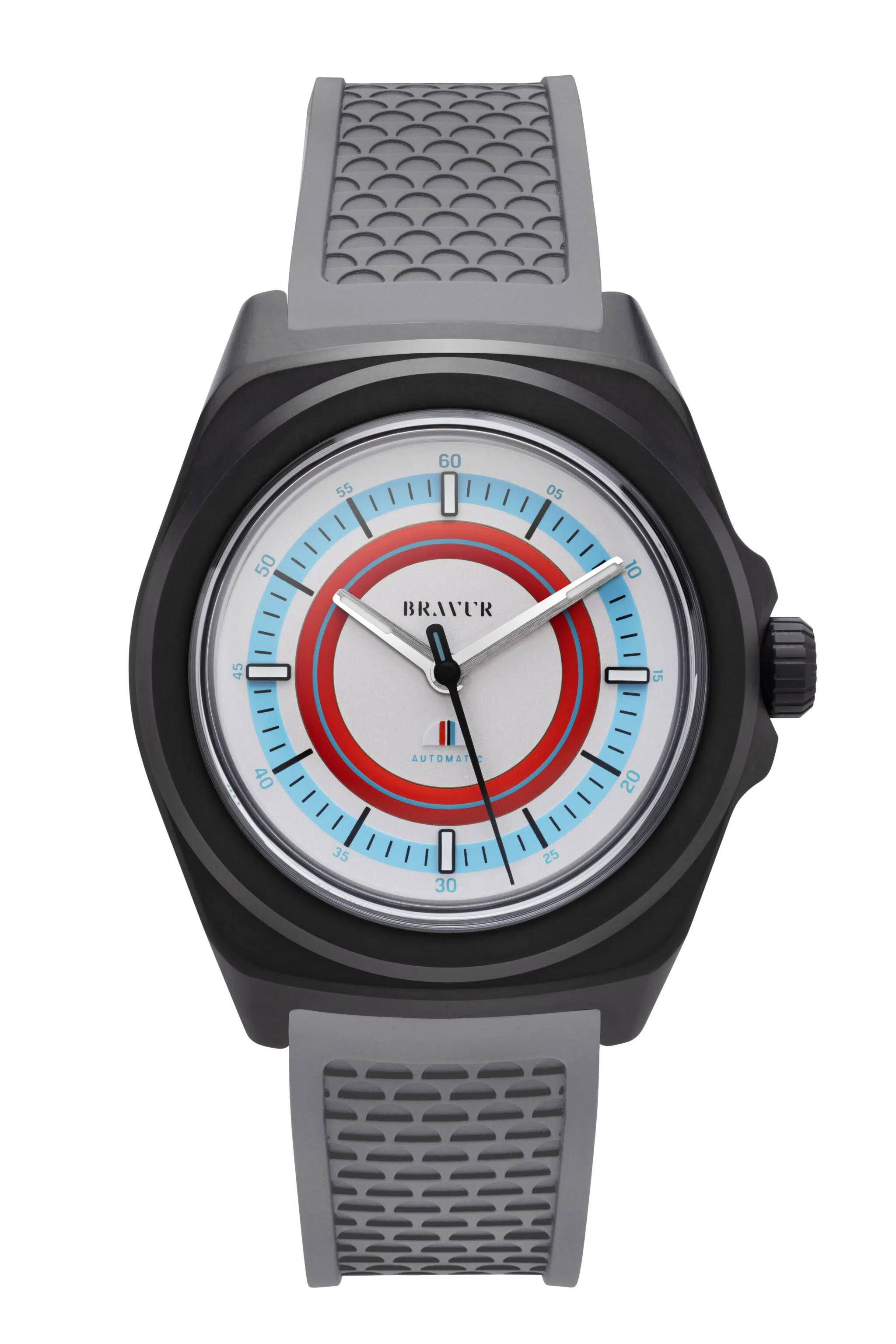 str front pvd grey rubber