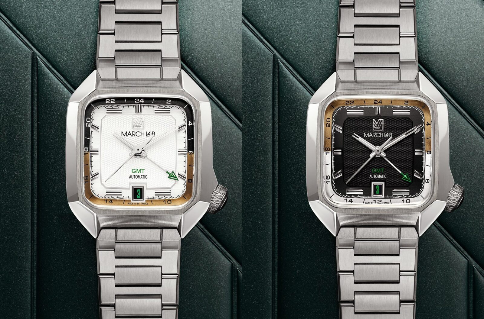 montre march lab am2 slim gmt automatique une min