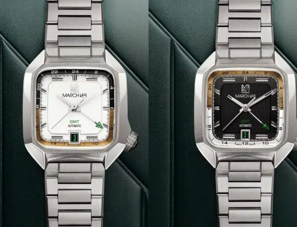 montre march lab am2 slim gmt automatique une min