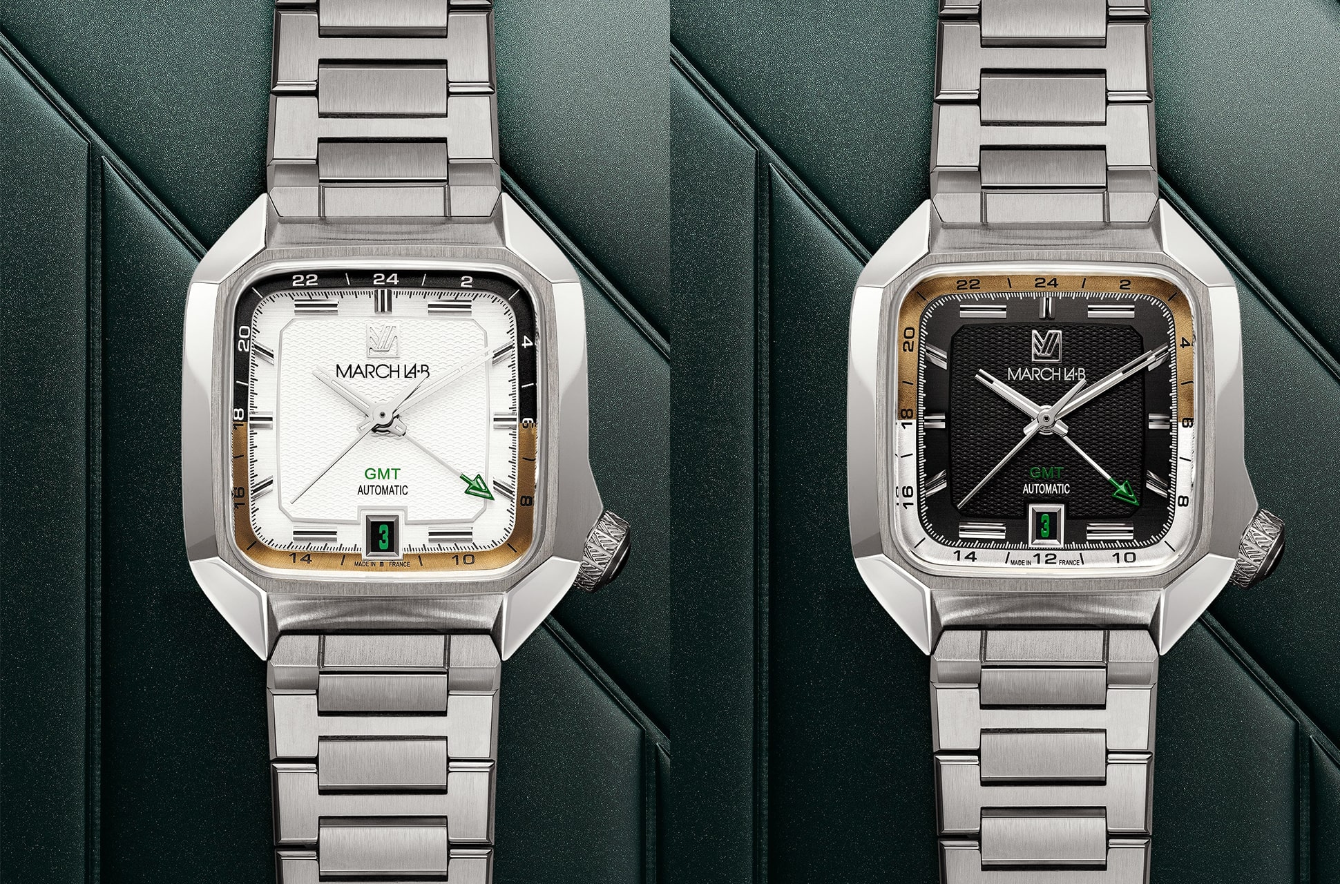 montre march lab am2 slim gmt automatique une min