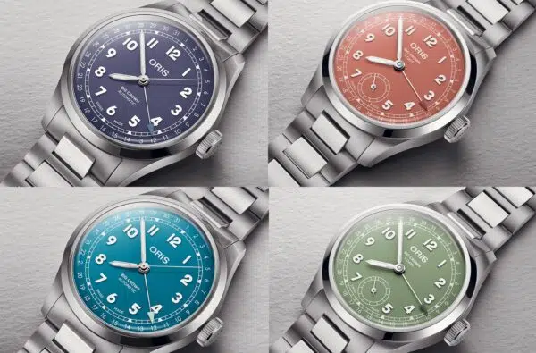 oris big crown pointer date calibre 403 une min