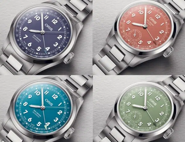 oris big crown pointer date calibre 403 une min