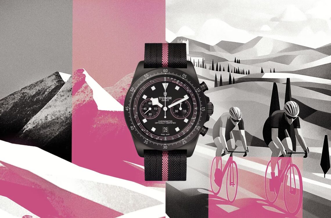 tudor pelagos fxd chrono pink 2025 une min