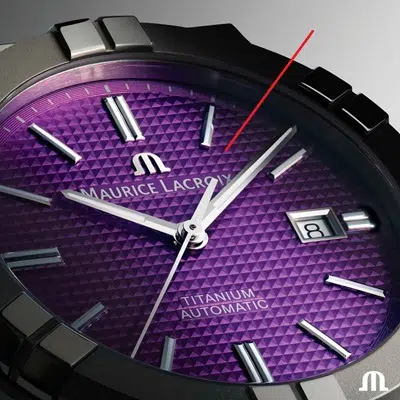 montre finition tapisserie