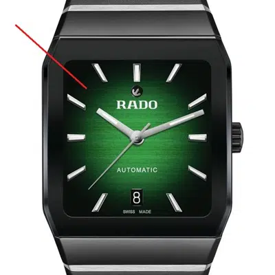 montre finition fumee