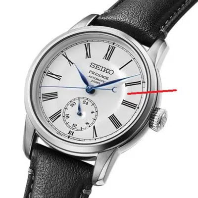 montre finition emaillee