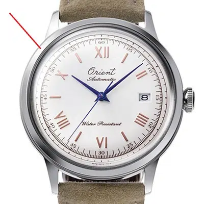 montre finition polie