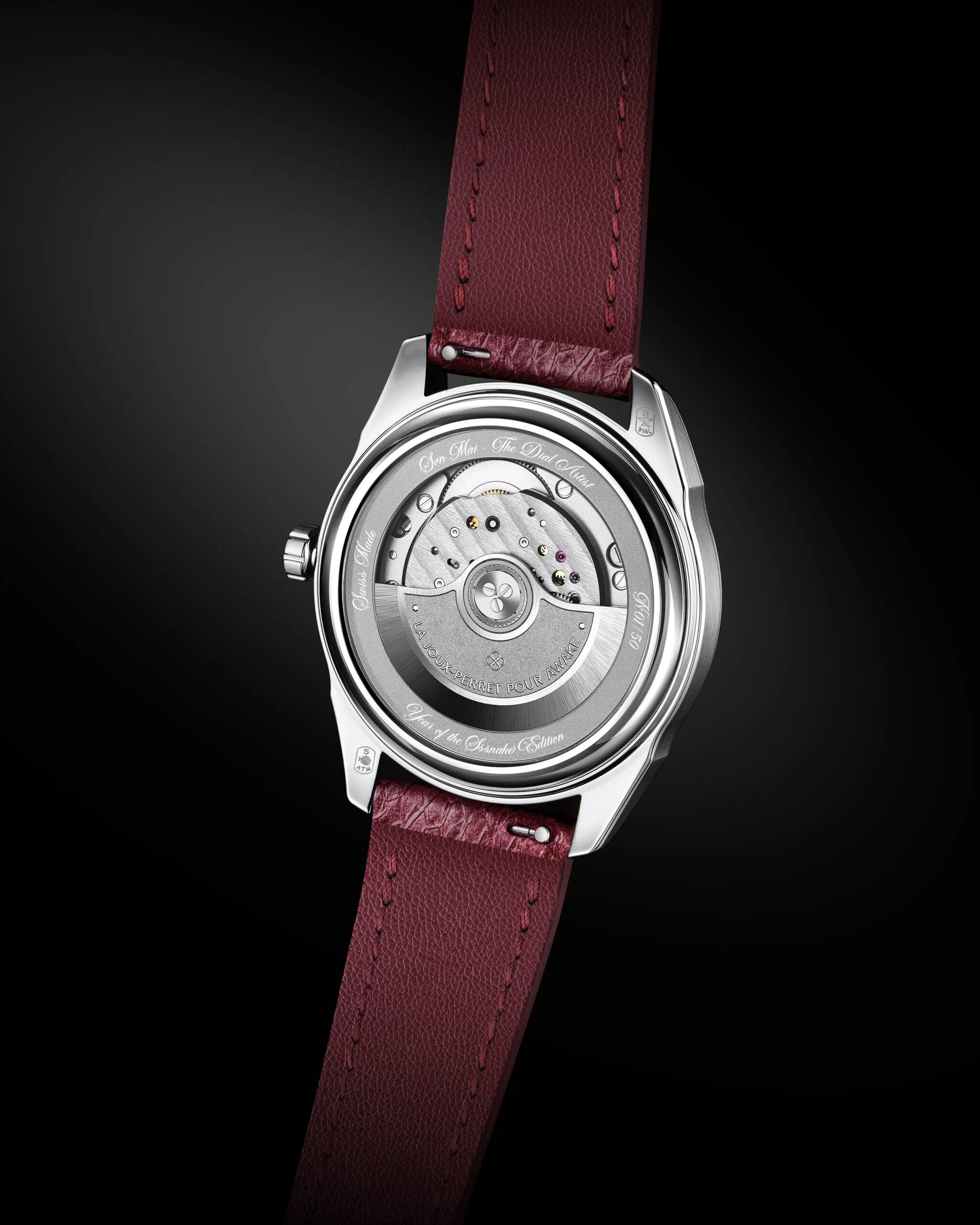 awake son mai year of the sssnake caseback