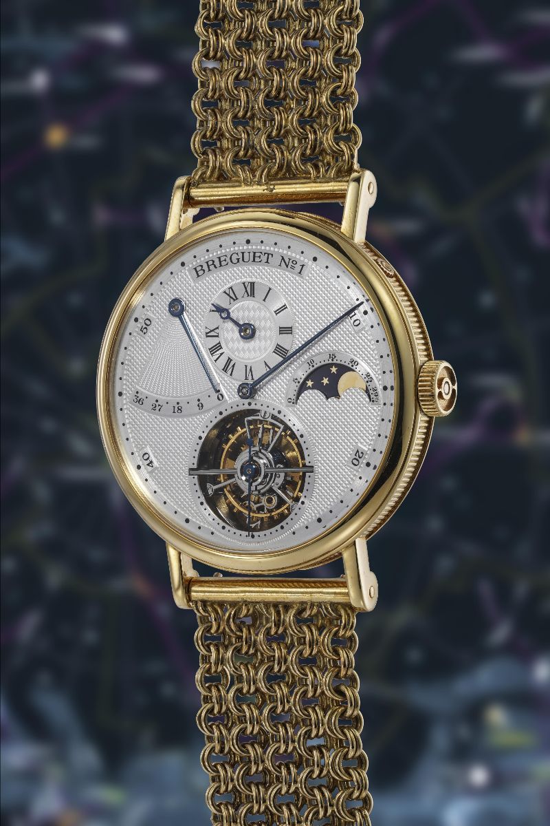 breguet pendule sympathique n1. montre bracelet