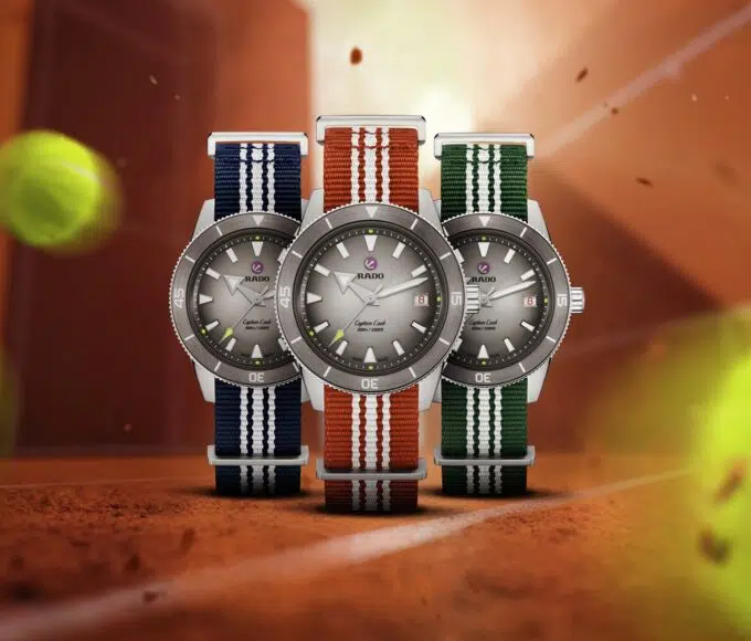 rado captain cook tennis une min